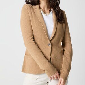 J. CREW Single-button School Boy Sweater Blazer Camel Preppy Academia Large